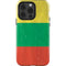 Lithuania Flag Distressed iPhone 14 Pro Impact Case